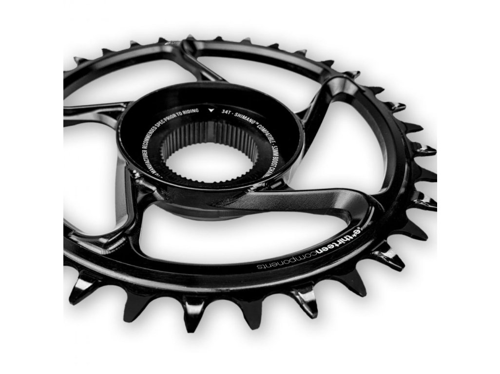 E-13 převodník E Spec Al Direct Mount Chainring SHIMANO E8000 black