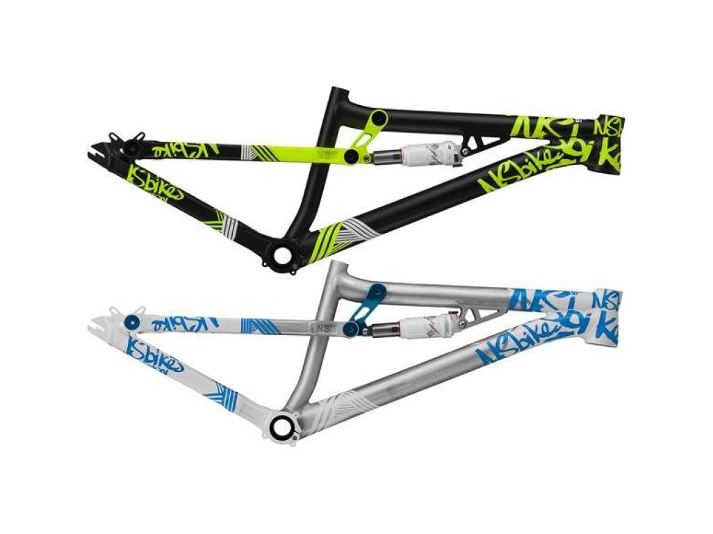 NS Bikes Soda Slope odpružený rám tlumič Rockshox Monarch