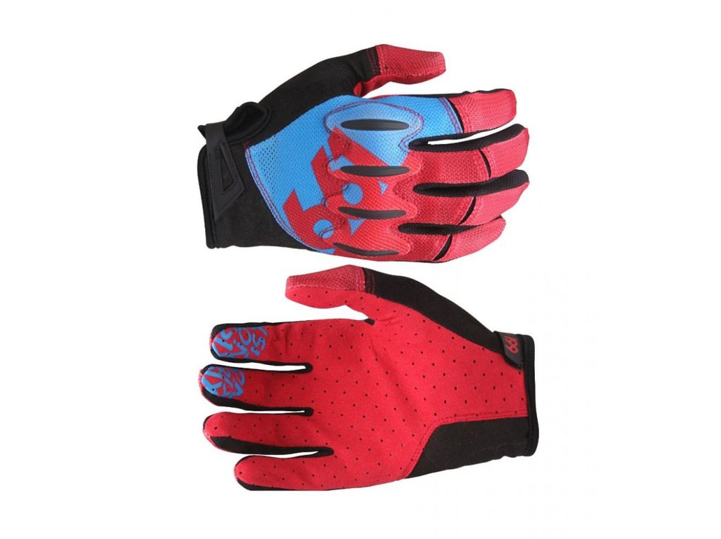 661 EVO II d3o rukavice - s inteligentními prvky Blue/Red