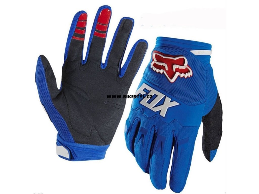 Fox Racing Dirtpaw 2017 rukavice Blue M