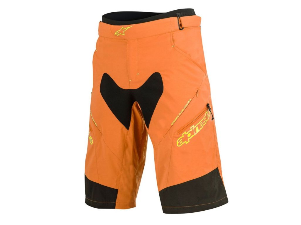 Alpinestars Drop 2 Shorts  Bright Orange Acid Yellow