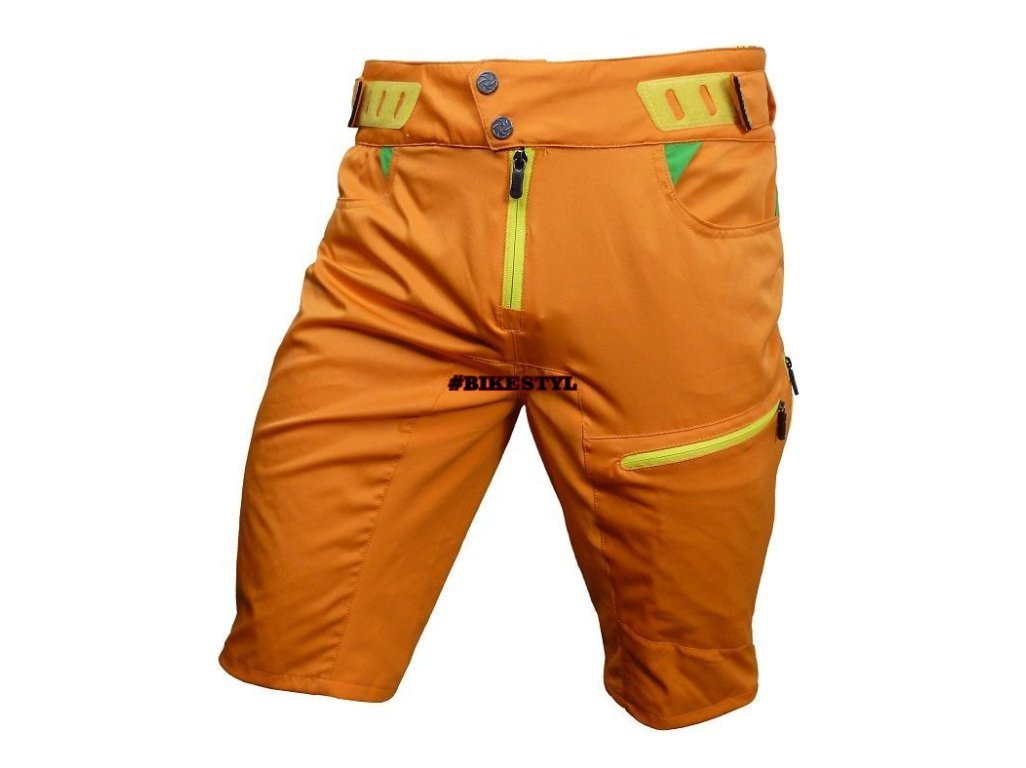 Haven Singletrail kraťasy bike shorts orange