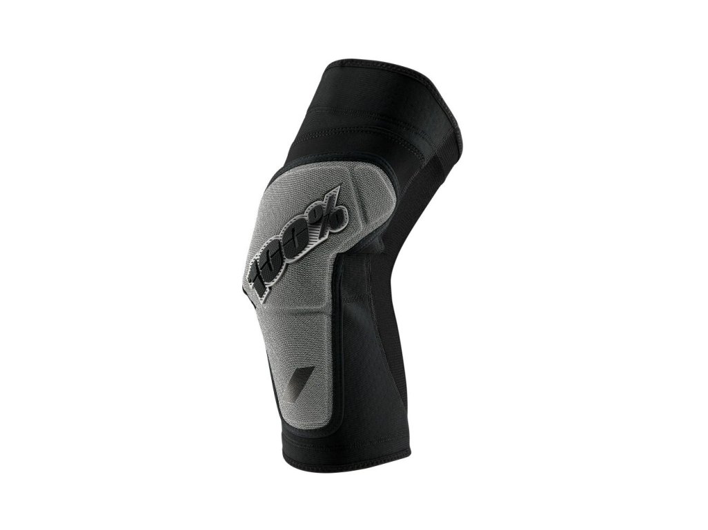 100% RIDECAMP KNEE GUARD BLACK/GREY