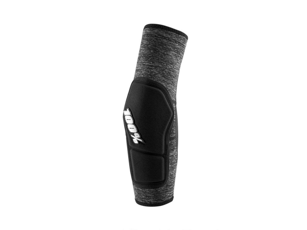 100% RIDECAMP ELBOW GUARD GREY HEATHER/BLACK