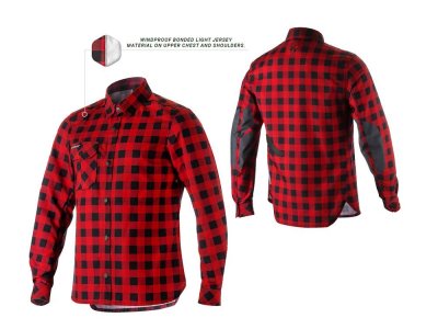 Alpinestars Andres Tech Shirt funkční košile Black Rio Red