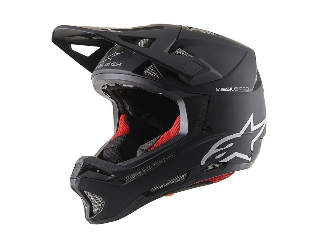 Alpinestars Missile PRO Solid helma - Black Matt