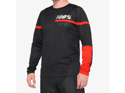 R-CORE JERSEY BLACK/RED dres