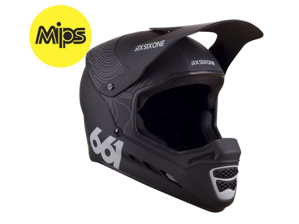 661 Reset helma MIPS Contour Black - (sixsixone)  MIPS