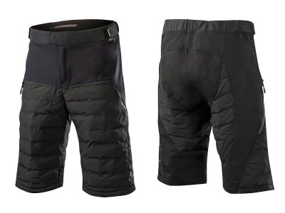 Alpinestars Denali Primaloft Insulated Shorts  Black kraťasy