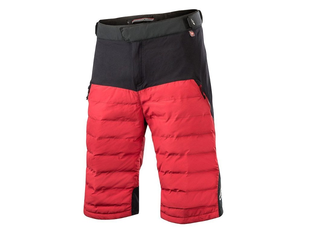 Alpinestars Denali Primaloft Insulated Shorts Red/Black kraťasy