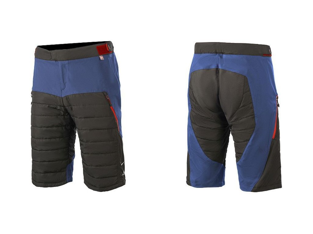 Alpinestars Denali Primaloft Insulated Shorts Black Mid Blue kra