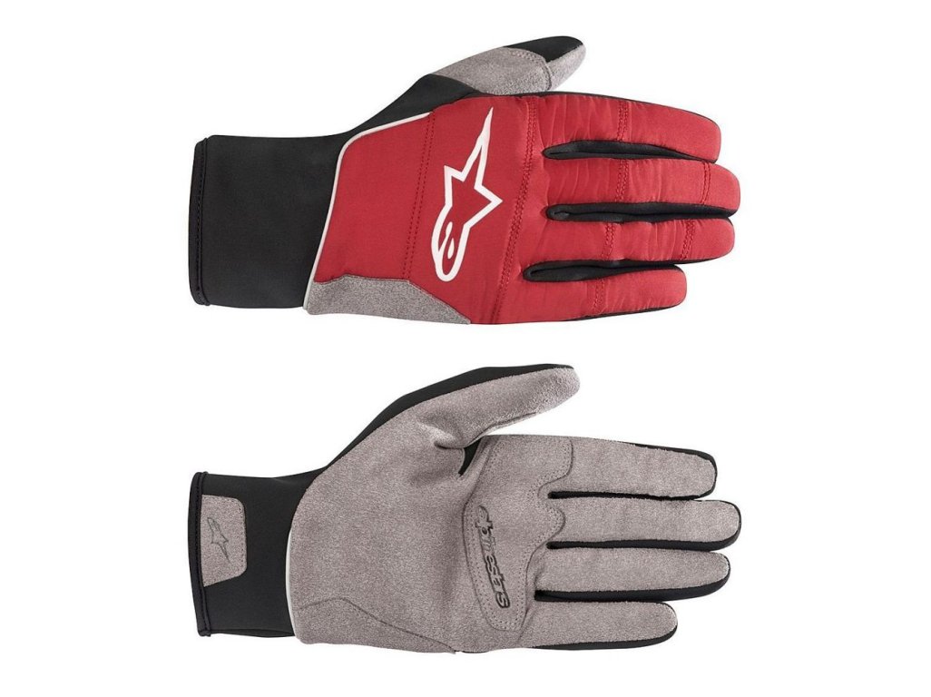 Alpinestars Cascade Warm Tech (Primaloft) rukavice teplé Rio Red