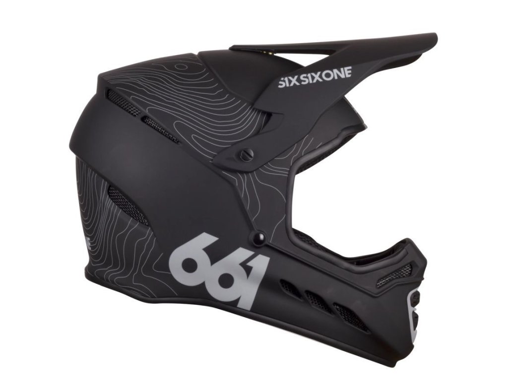 661 Reset helma Contour Black - (sixsixone) S