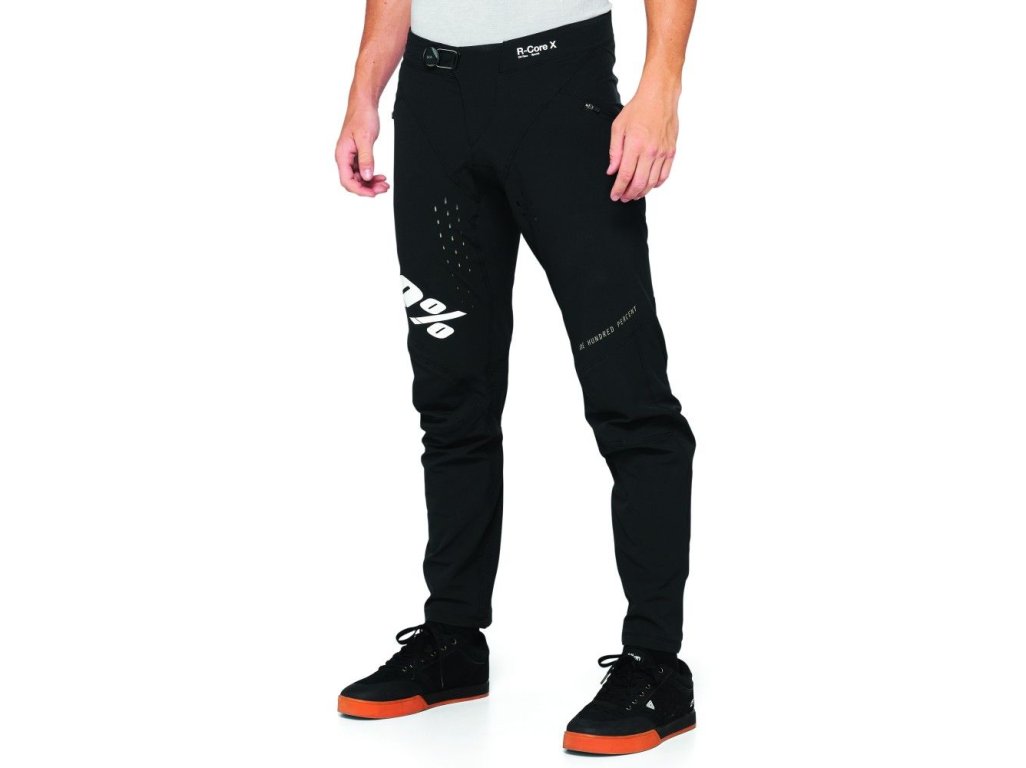 100% R-CORE-X DH PANTS black kalhoty