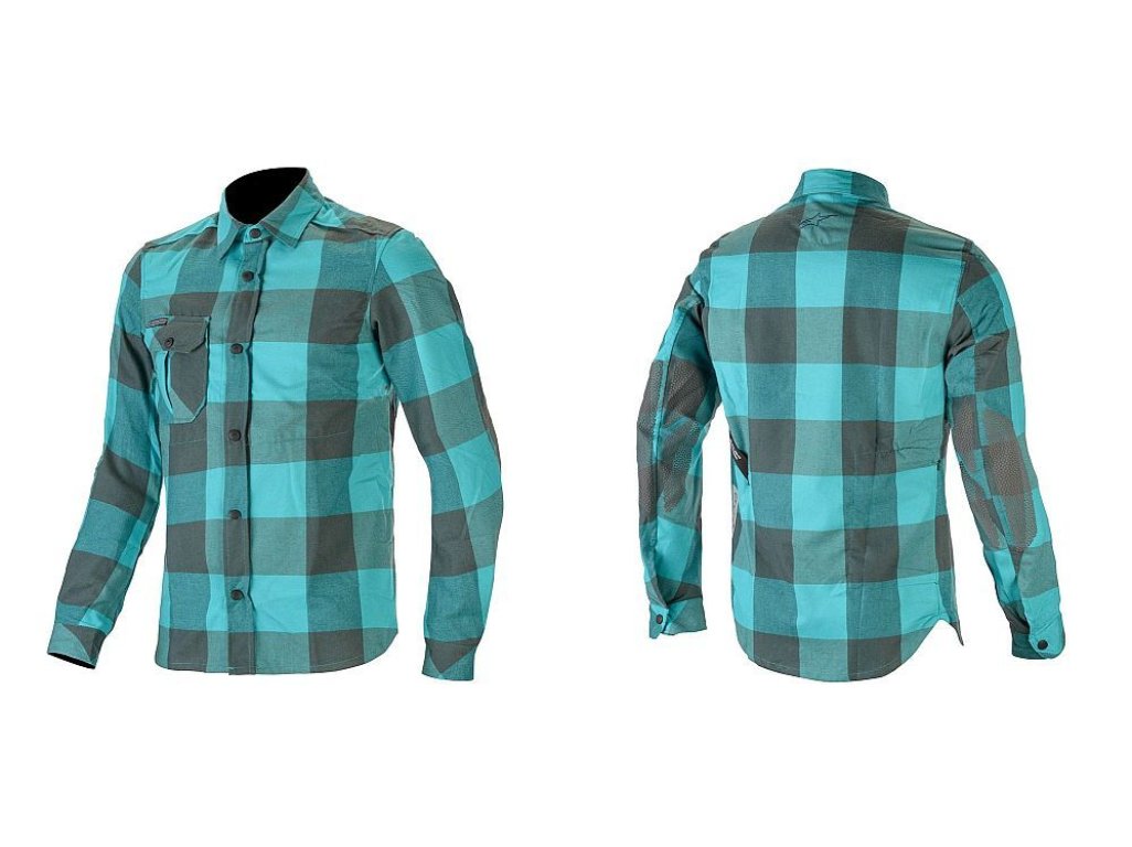 Alpinestars Andres Tech Shirt funkční košile Atlantic Ceramic
