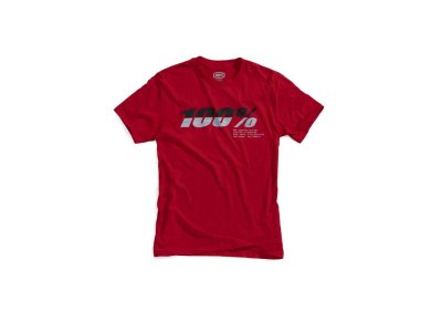 pánské triko 100% Bristol T-SHIRT red