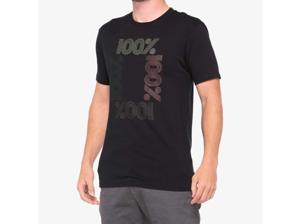 pánské triko 100% ENCRYPTED Tee-SHIRT black