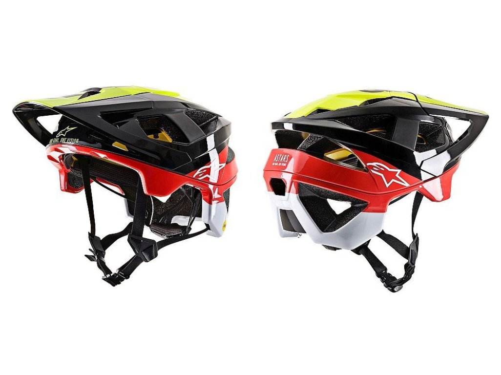 Alpinestars Vector TECH Pilot Helma MIPS - Black Yellow Red