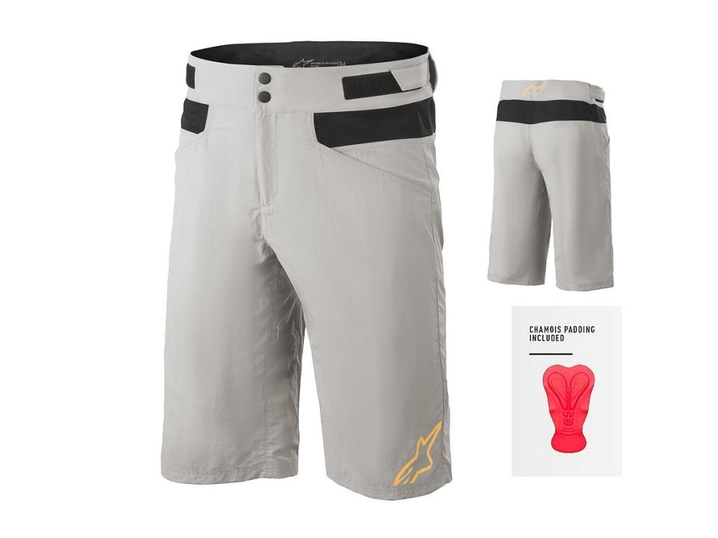 Alpinestars Drop 4.0 Shorts Green Steel - s cyklovložkou