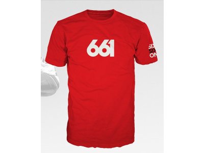 661 Numeric Red tee -  tričko  červené