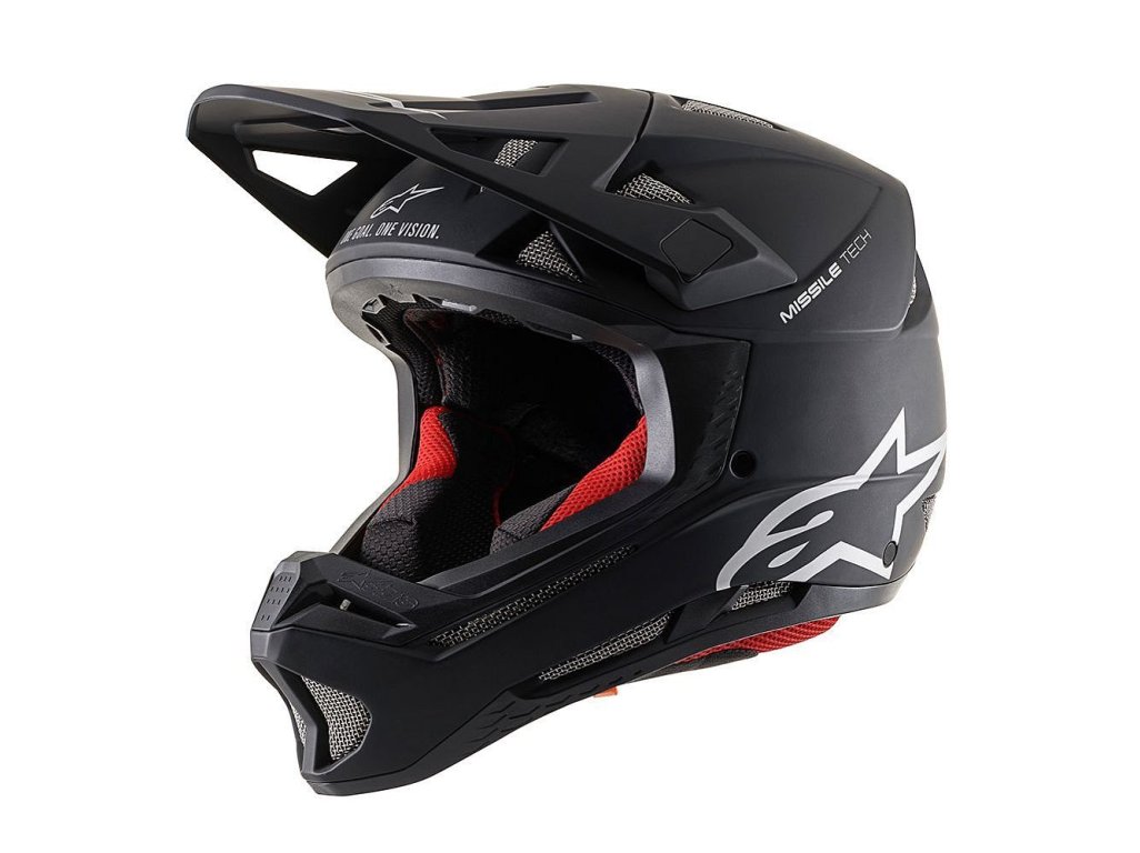 Alpinestars Missile TECH Solid MIPS helma - Black Matt