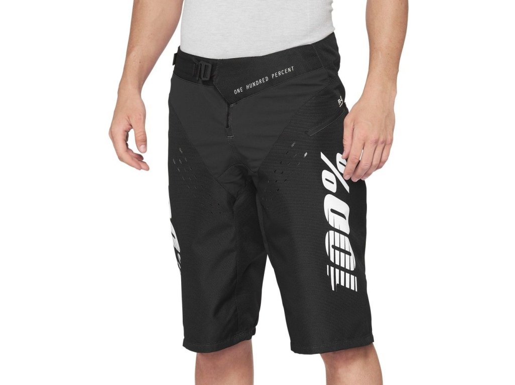 100% R-CORE X SHORTS BLACK kraťasy