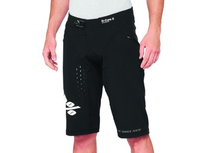 100% R-CORE X SHORTS BLACK kraťasy