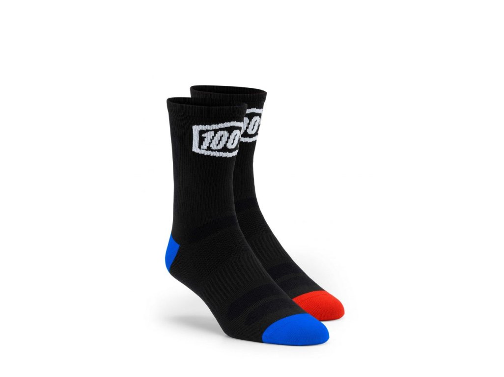100% ponožky TERRAIN Socks Black