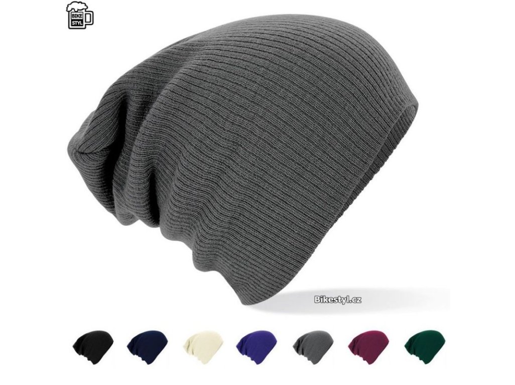 Zimní pletená čepice unisex
