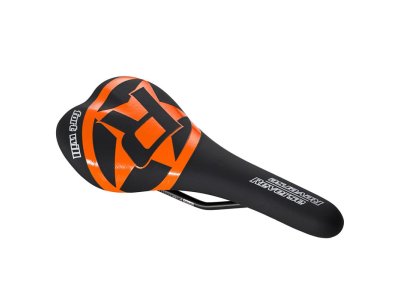 Sedlo Reverse Fort Will Style CrMo Black / Orange