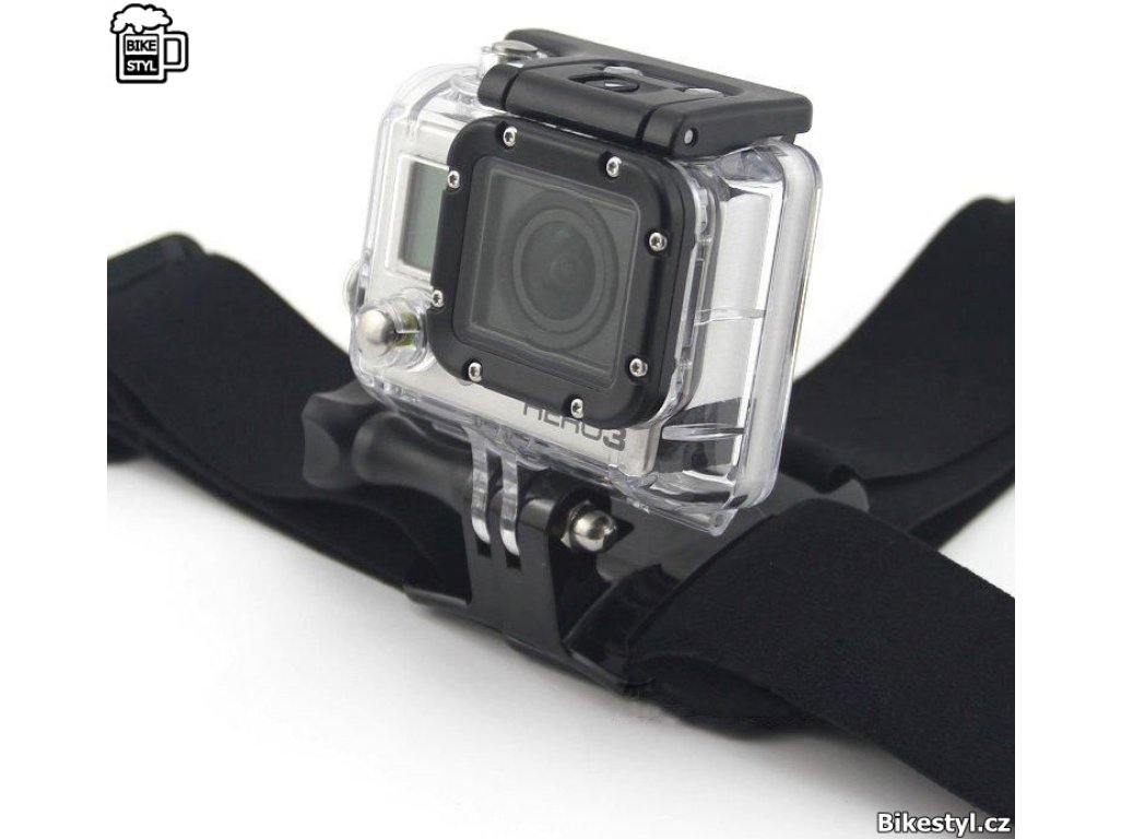 GoPro držák na hlavu, čelenka