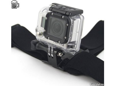 GoPro držák na hlavu, čelenka