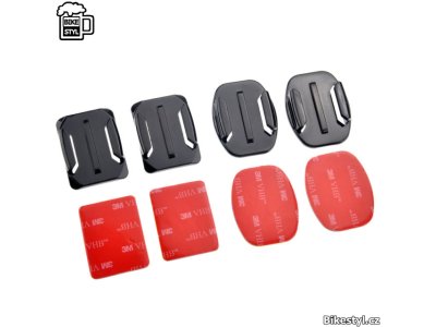 Go Pro nalepovací držák (curved flat adhesive mounts)