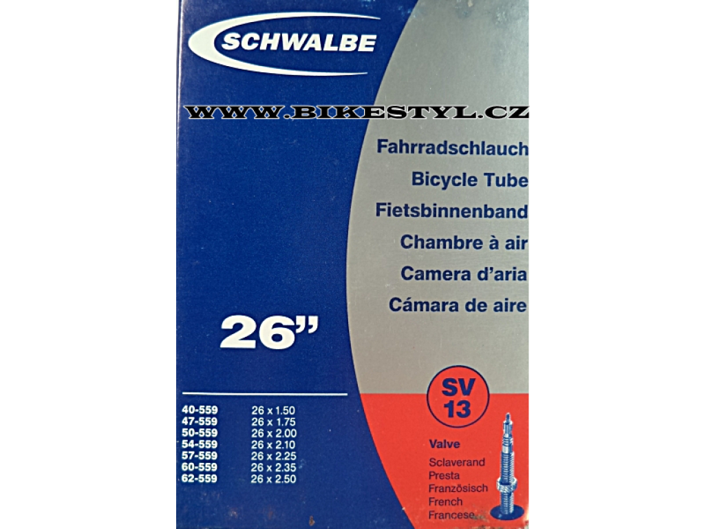 DUŠE SCHWALBE 26 1.5-2.5 SV13