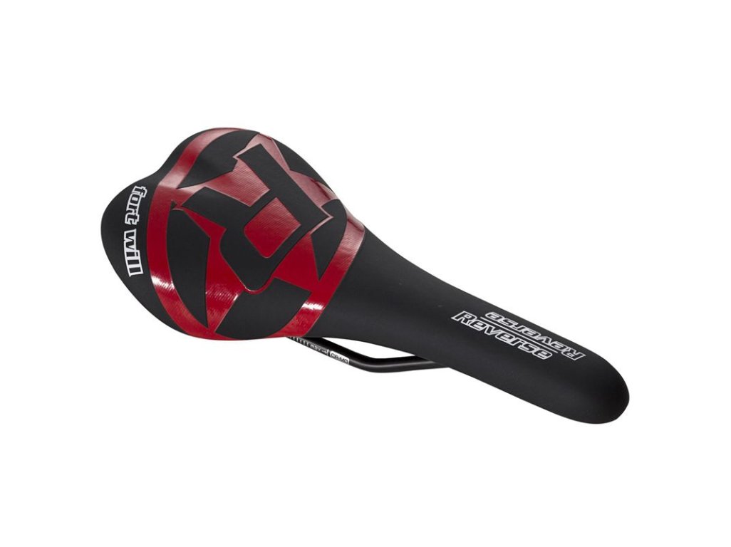 Sedlo Reverse Fort Will Style CrMo Black / Red