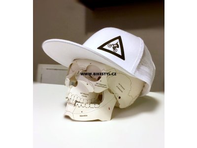 Kšiltovka Utrženej Ze řetězU 2 Rider white Snapback