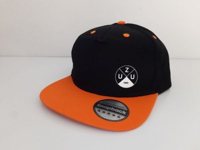 Kšiltovka UZU Black series snapback orange