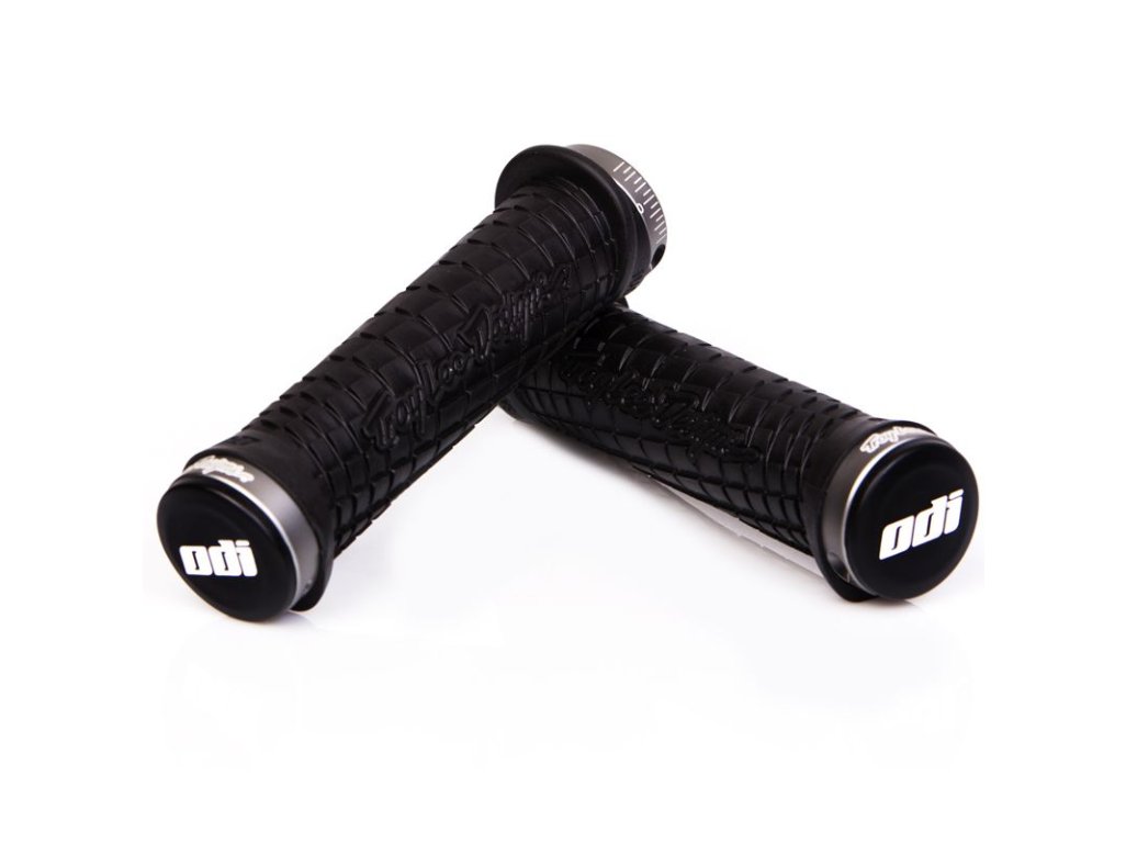 Gripy MTB ODI Troy Lee Designs Lock-On bonus pack Black