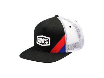 Kšiltovka 100 Percent Cornerstone black Trucker Snapback