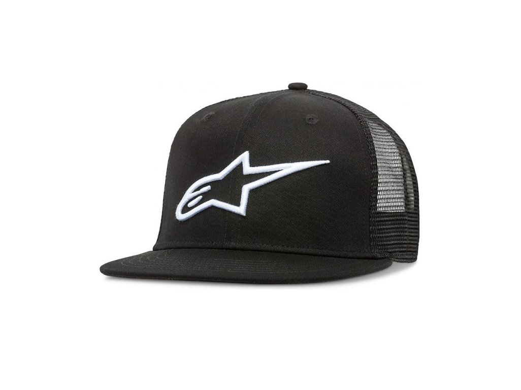 Alpinestars Corp Trucker hat kšiltovka Black/White