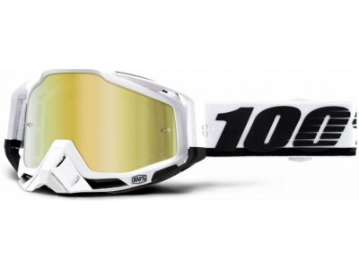 Brýle Racecraft goggle Stuu mirror gold lens