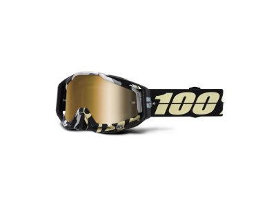 Brýle Racecraft goggle Ergoflash - mirror true gold lens