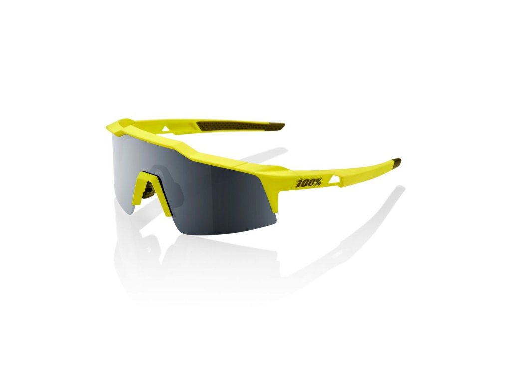 sluneční brýle 100 Percent Speedcraft SL soft tact banana - black mirror lens