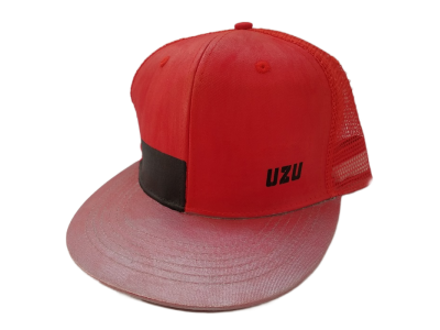 Kšiltovka UZU second series snapback red-silver