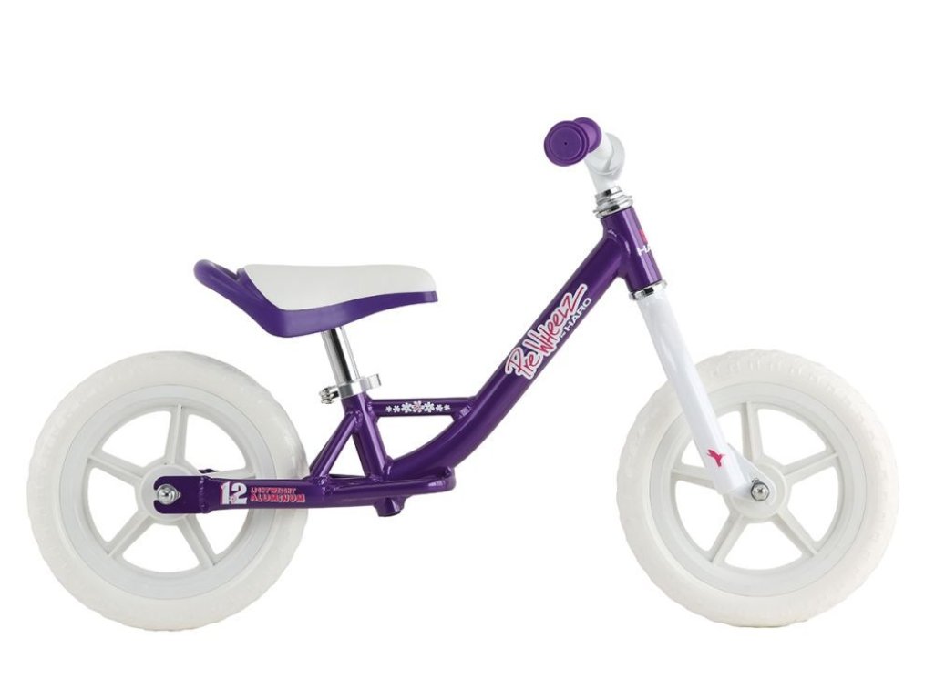 Haro PreWheelz Alu 12 - dětské odrážedlo - Purple fialová