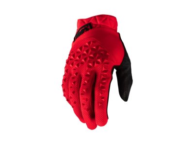 100% rukavice GEOMATIC RED L