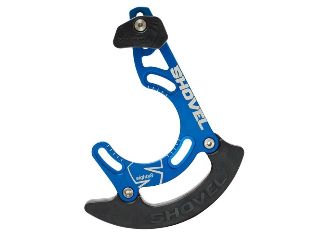 Shovel Eighty8 Alu - vodítko řetězu Enduro (70 g.)- modré