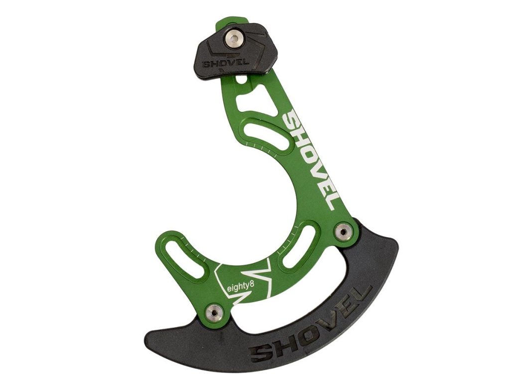 Shovel Eighty8 Alu - vodítko řetězu Enduro (70 g.)- zelené
