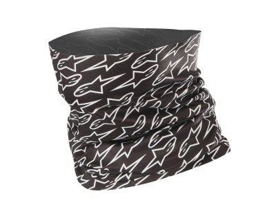 Alpinestars Neck Tube Black White - lehký nákrčník