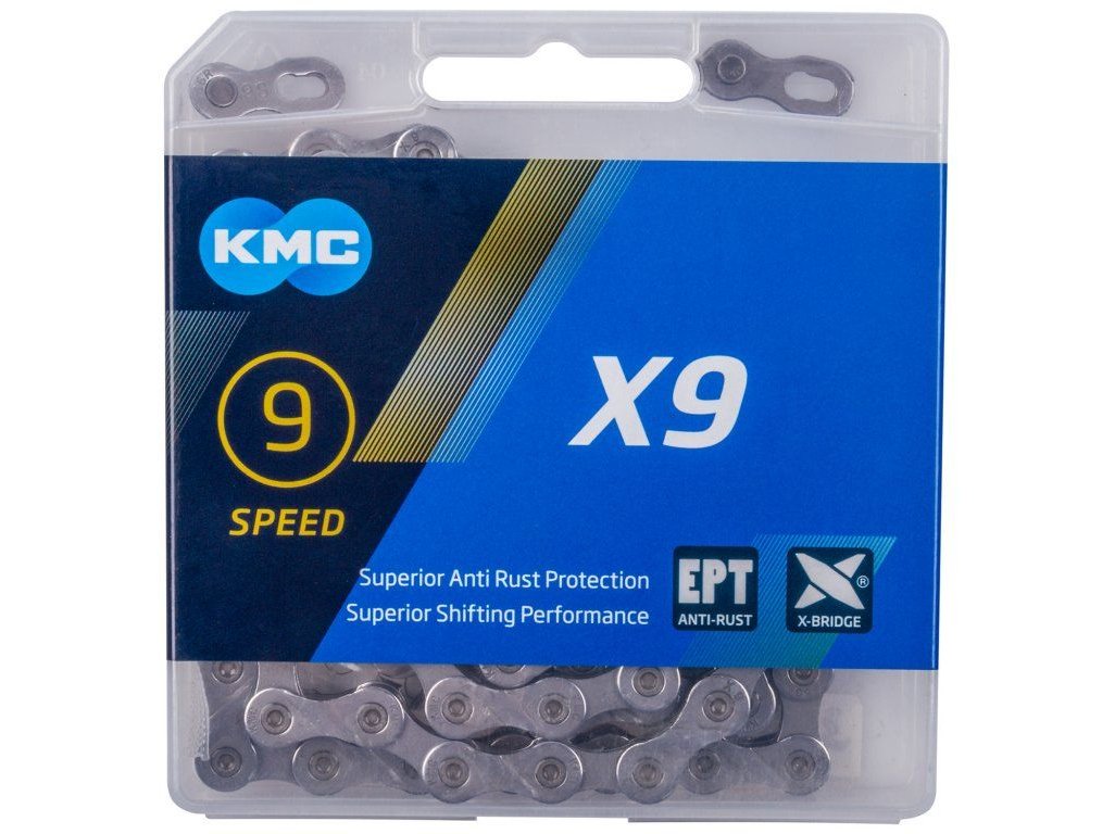 Řetěz KMC X9 EPT 9 rychlostí
